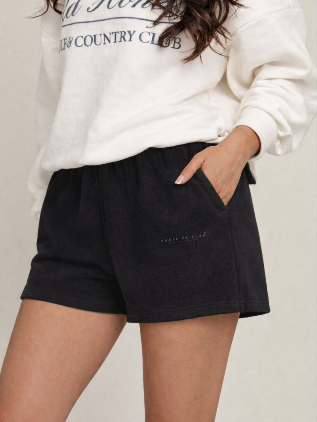 Terry Shorts Black