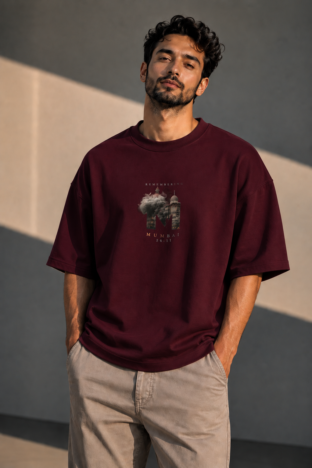 Mumbai - 26/11 Baggy Tshirt
