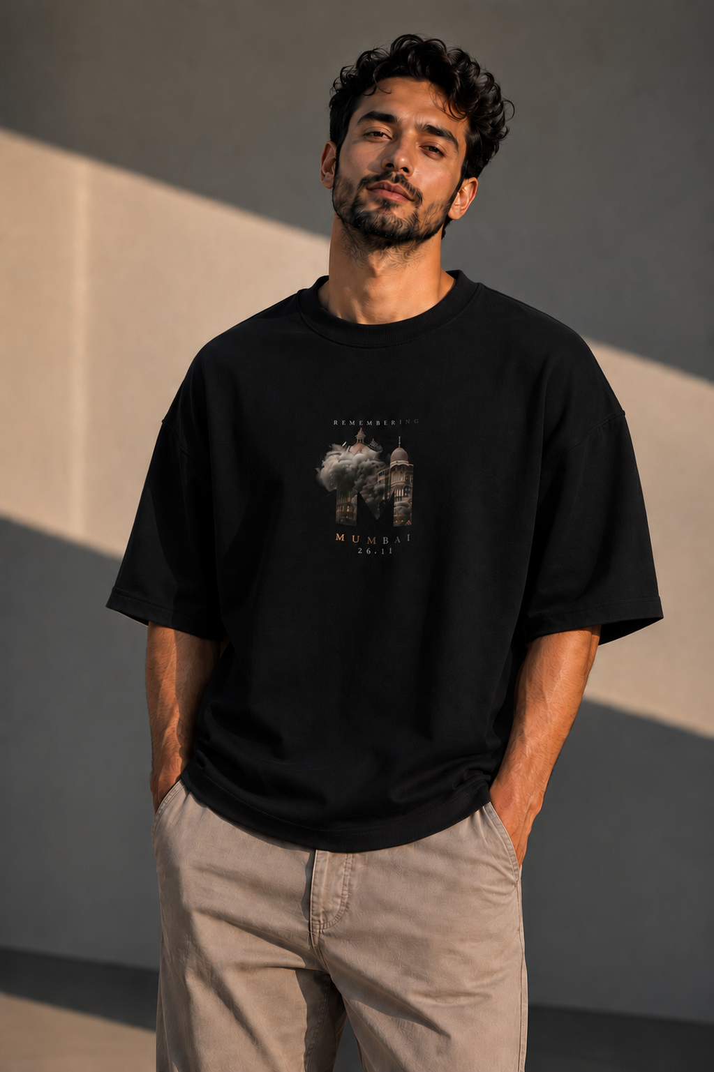 Mumbai - 26/11 Baggy Tshirt
