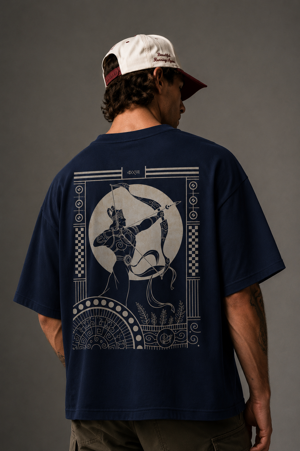 Back|Navy