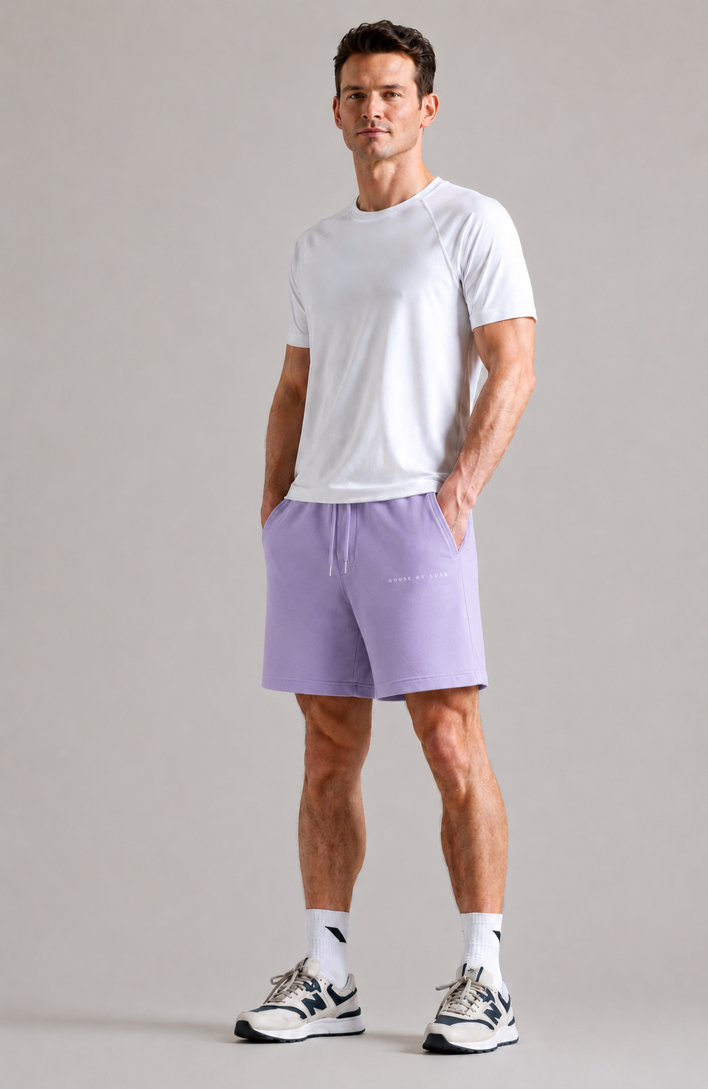 French Terry Shorts Lavneder