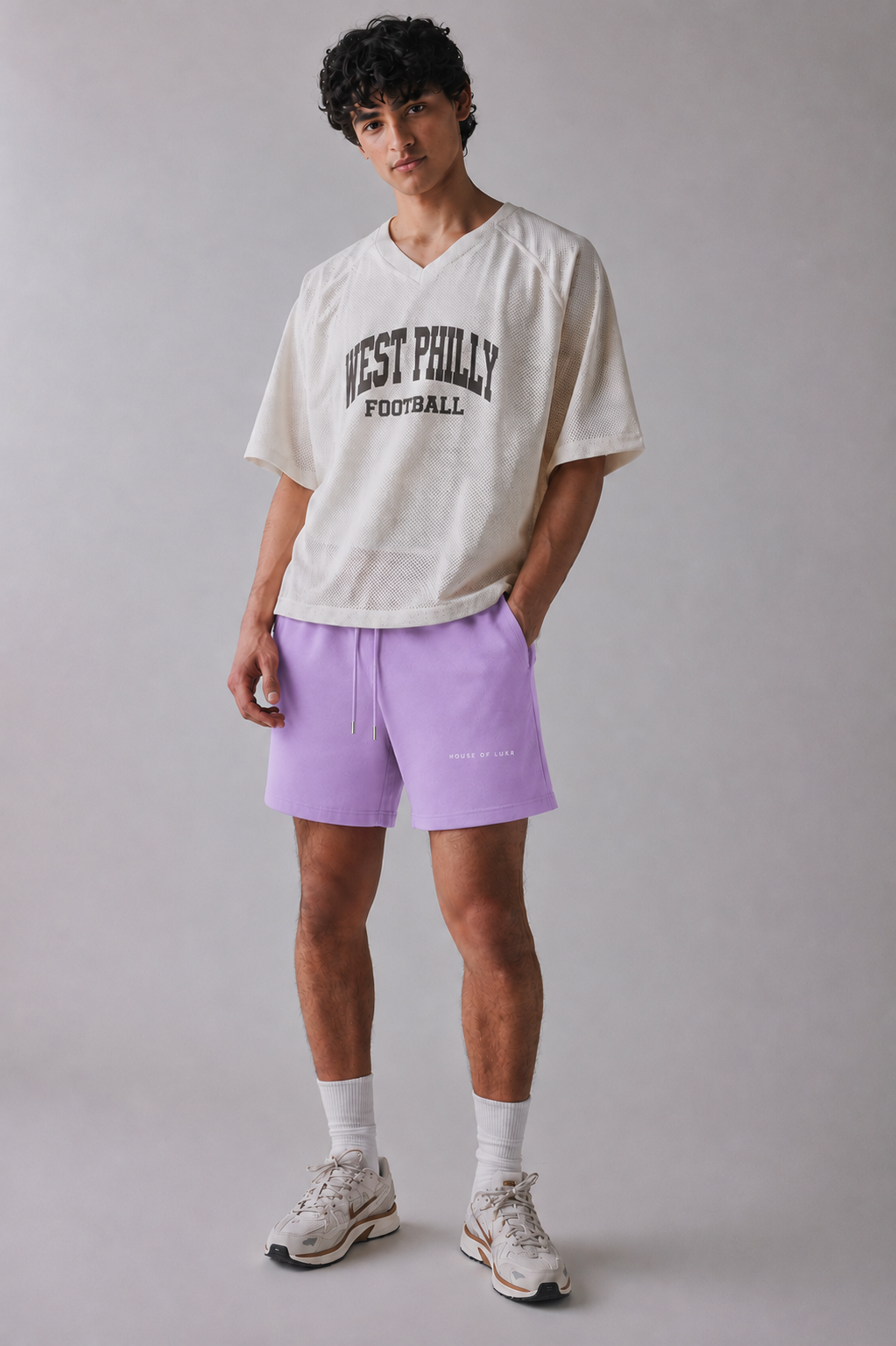 French Terry Shorts Lavneder