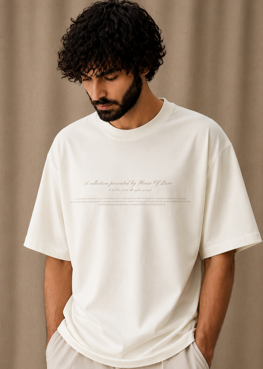 Petals + Cross Baggy Tshirt