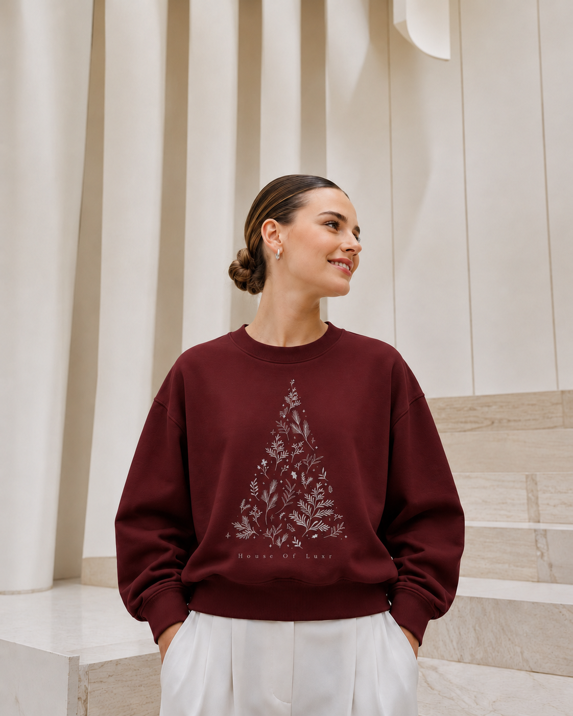 Christmas Tree by Luxr Sweatshirt