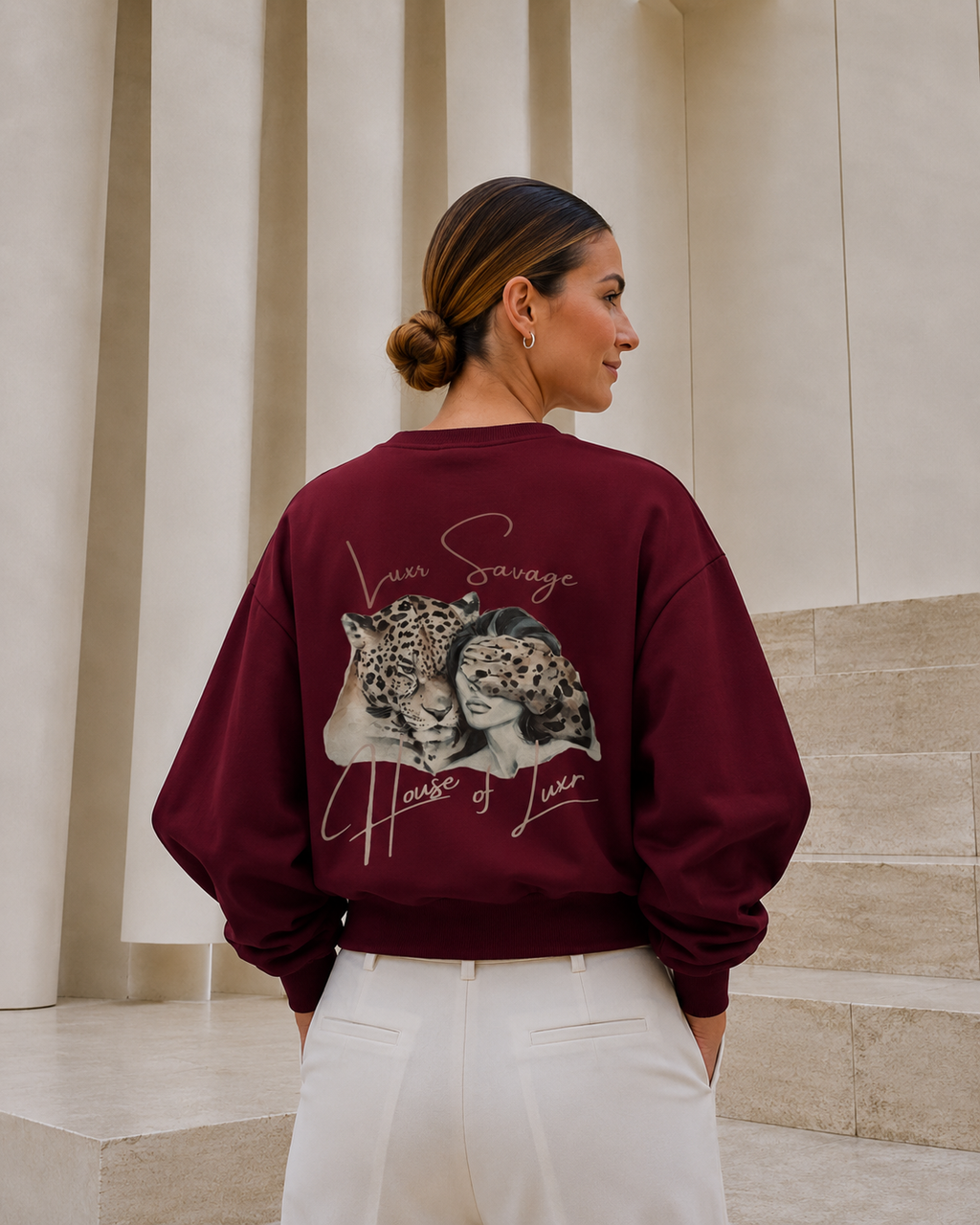 Fierce Romance Oversized Sweatshirt