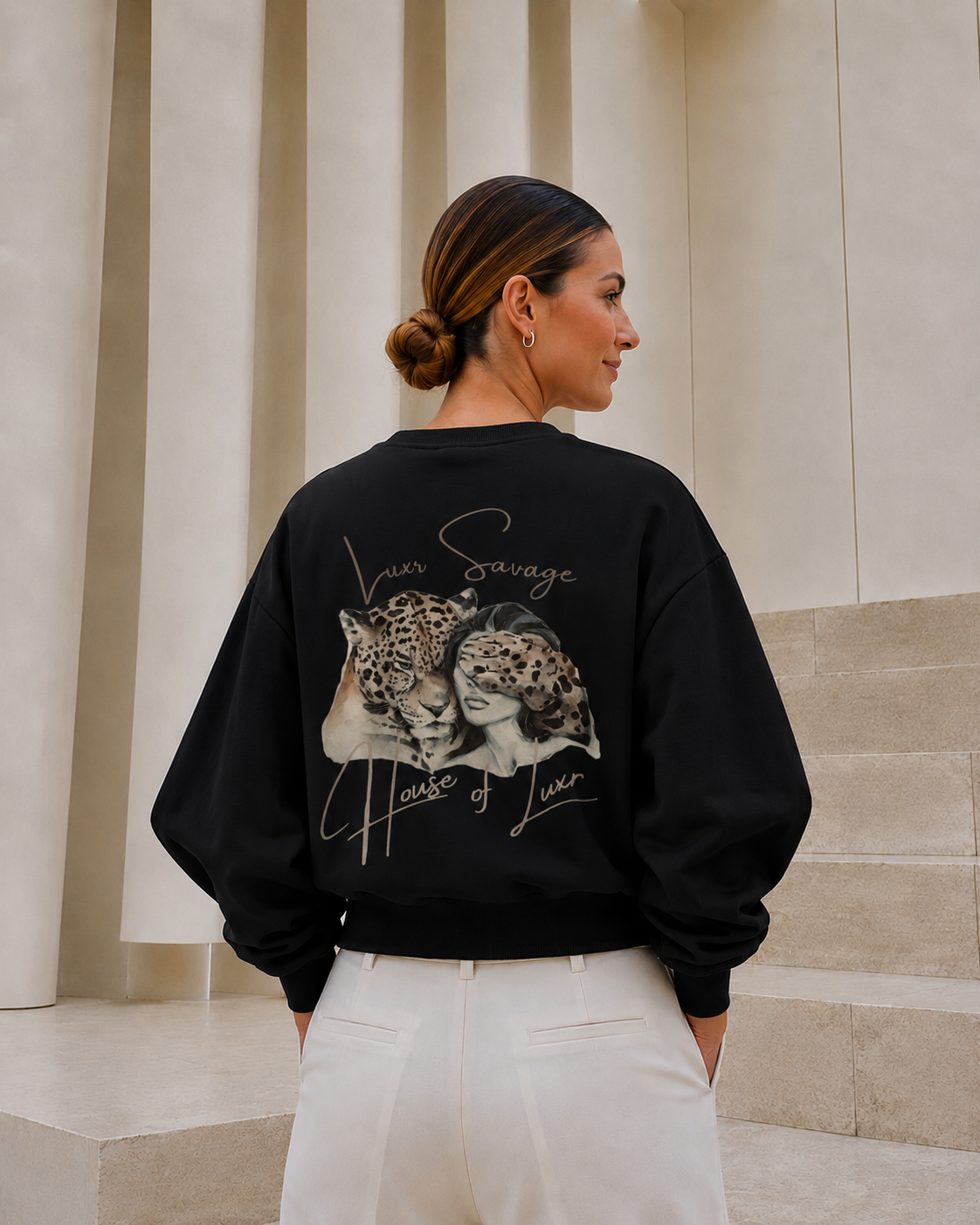 Fierce Romance Oversized Sweatshirt