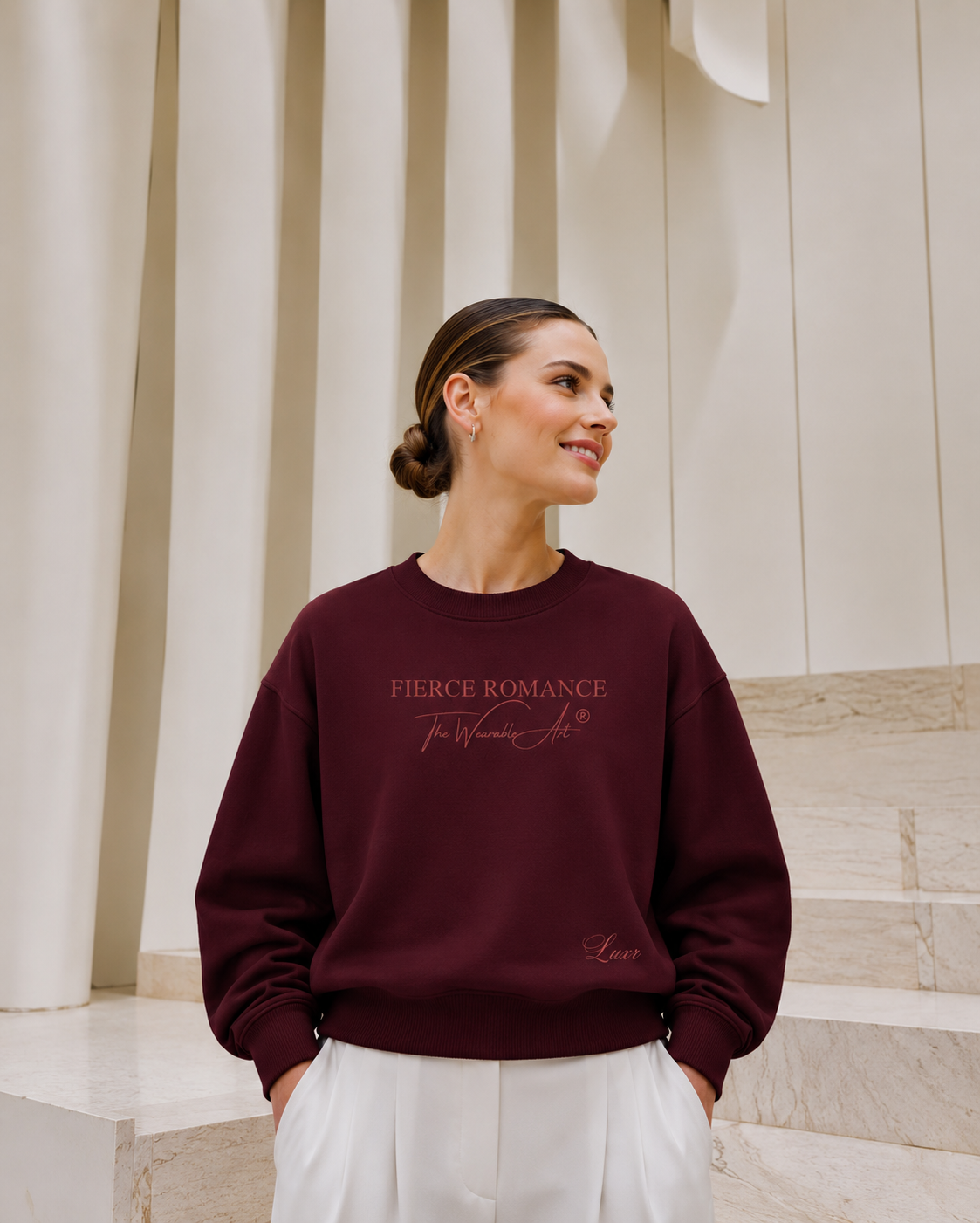 Fierce Romance Oversized Sweatshirt