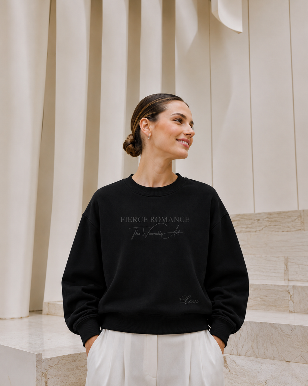 Fierce Romance Oversized Sweatshirt