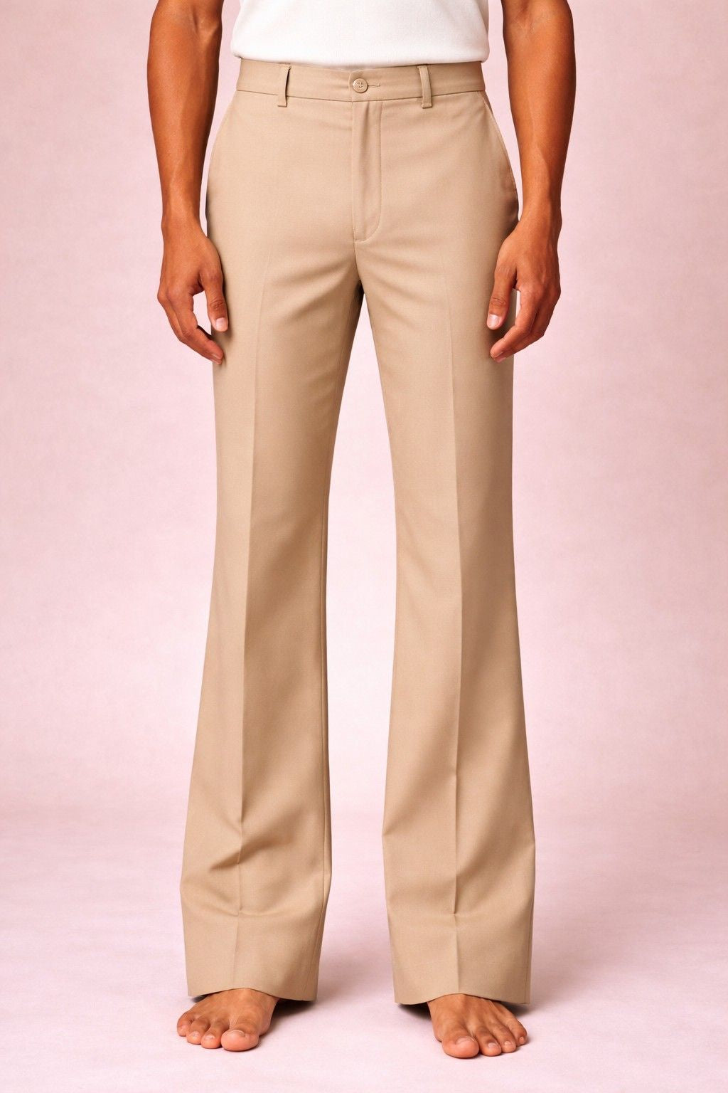 Flared Pant - Beige