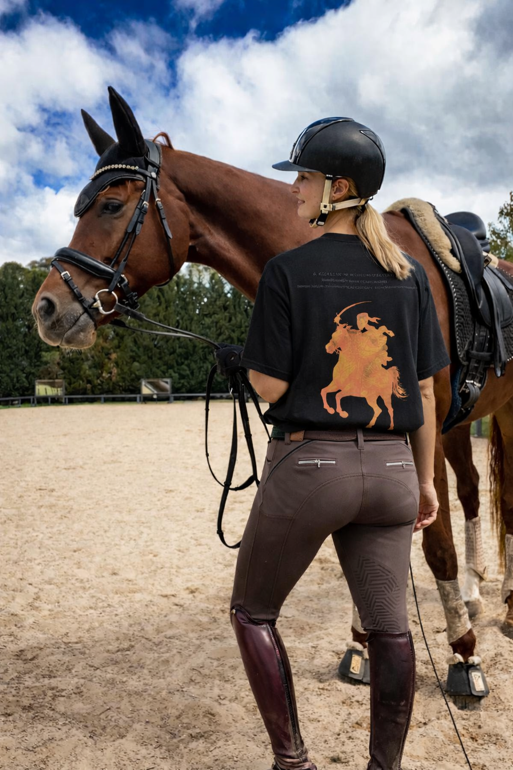 Rani Jhansi X Gallop Baggy Tshirt