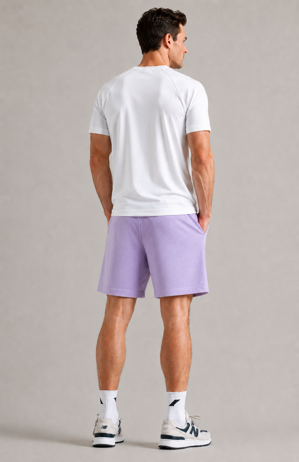 French Terry Shorts Lavneder
