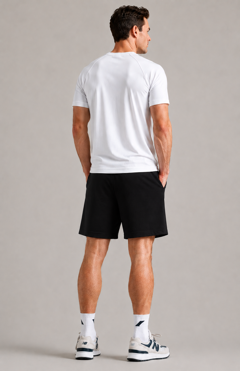 French Terry Shorts Black