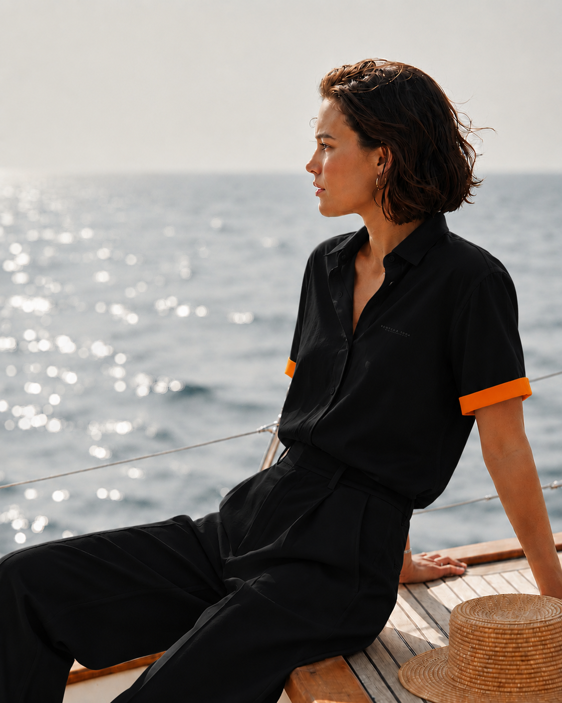 NOIR Cuban Collar Shirt HS
