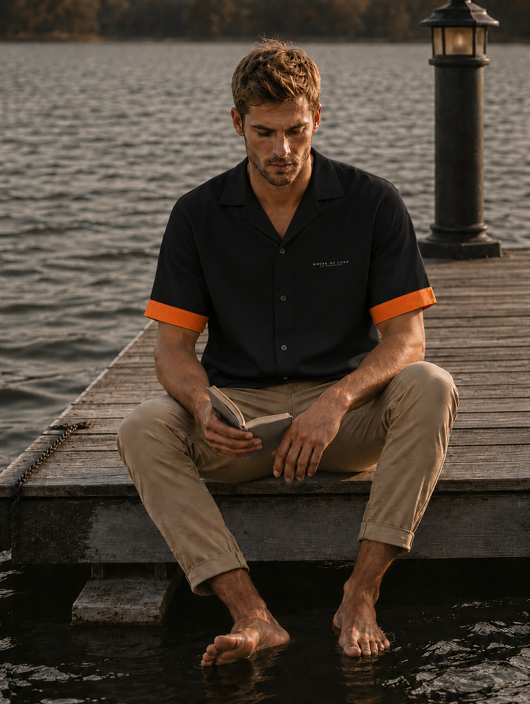 NOIR Cuban Collar Shirt HS