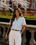 Azure Cuban Collar Shirt HS