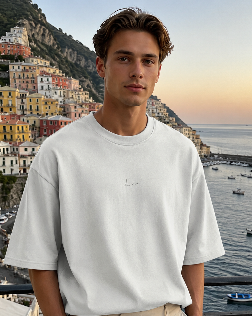 Tiger and Flowers Baggy Tshirt