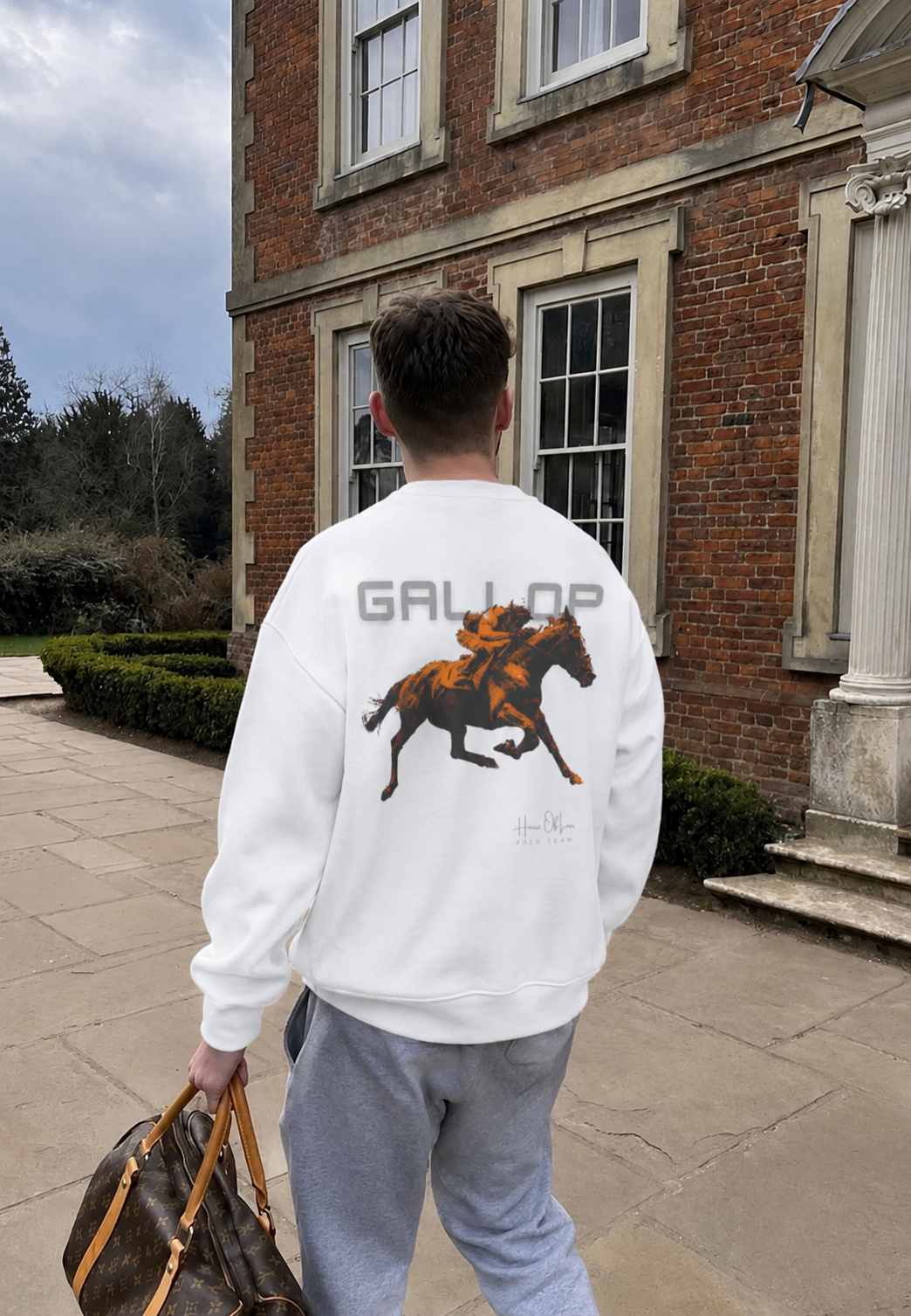 Back|White