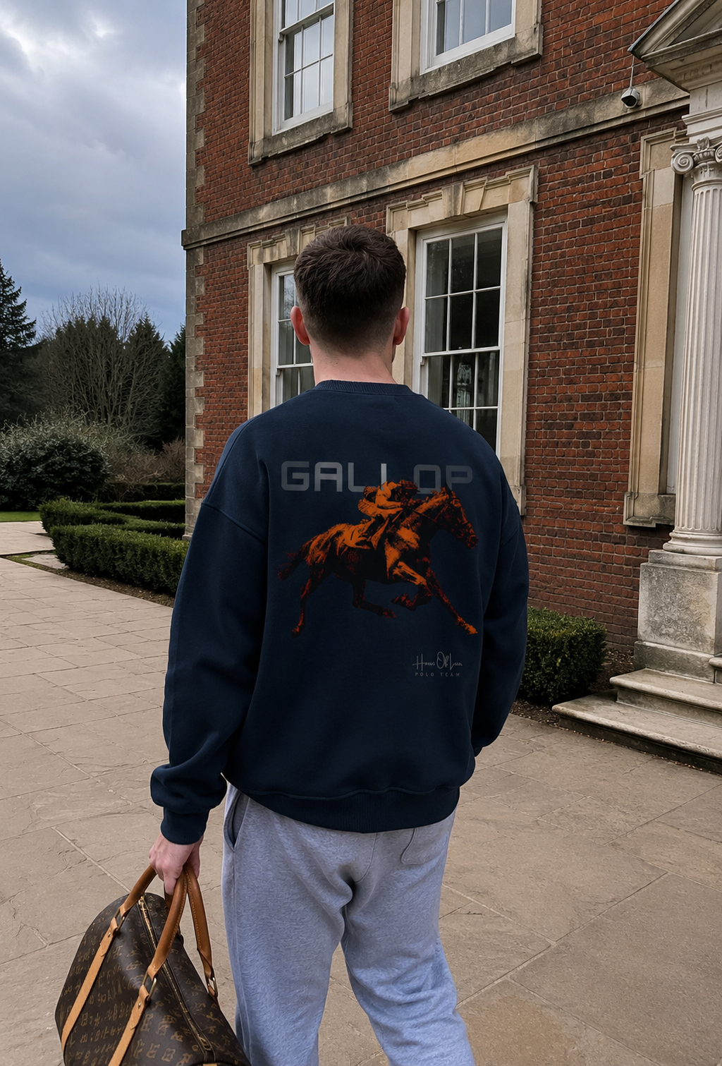 Back|Navy