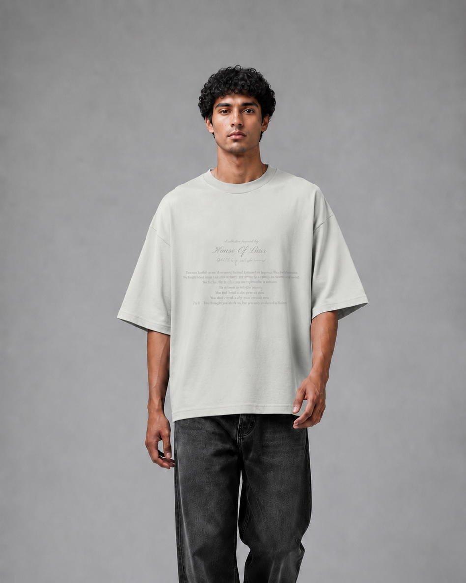 The Luxr chronicle - 26/11 Baggy Tshirt