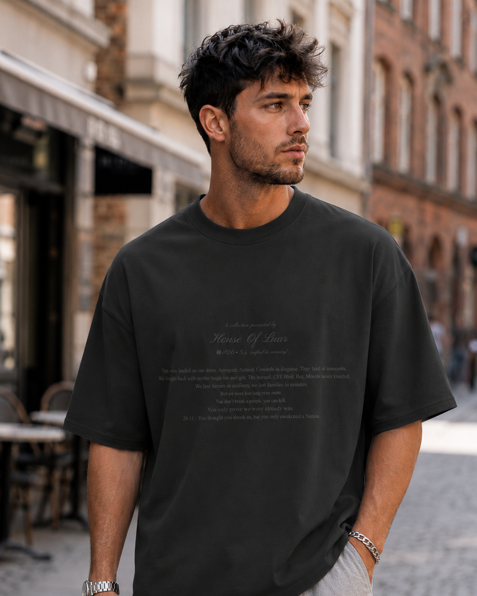 The Luxr chronicle - 26/11 Baggy Tshirt