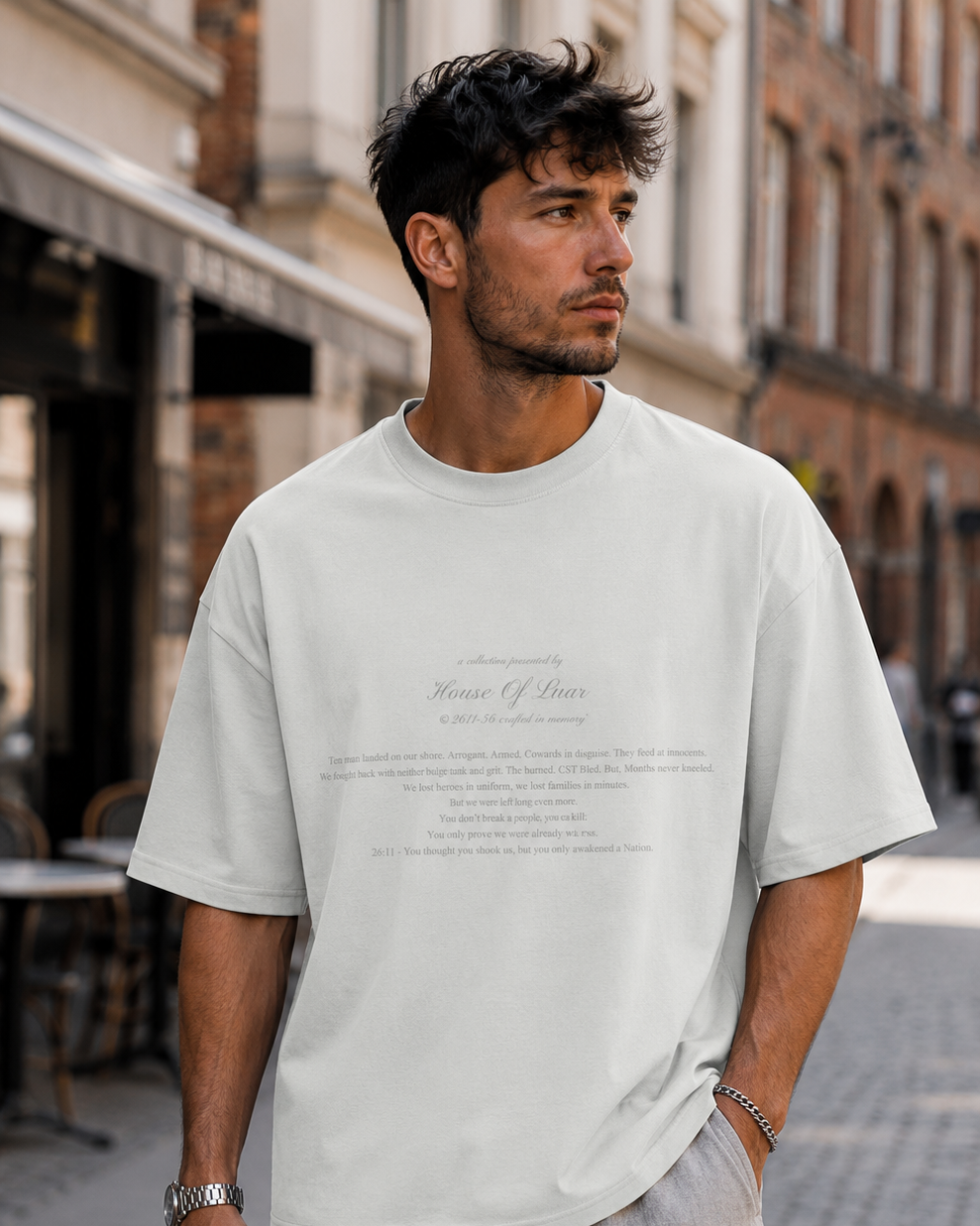 The Luxr chronicle - 26/11 Baggy Tshirt