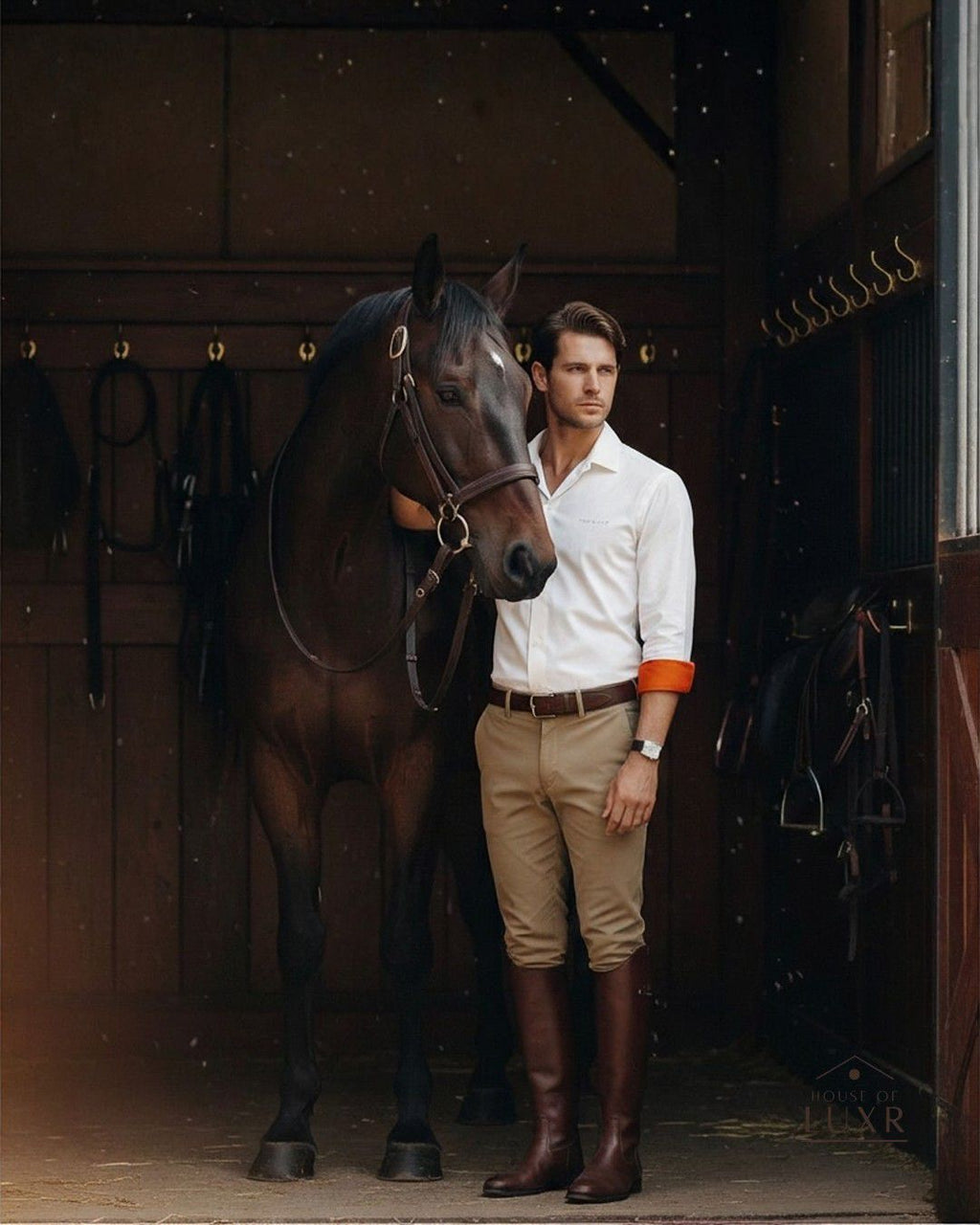 Unisex Shirt tailored in Italian Armani fabric 
- Off white (Full Sleeve)