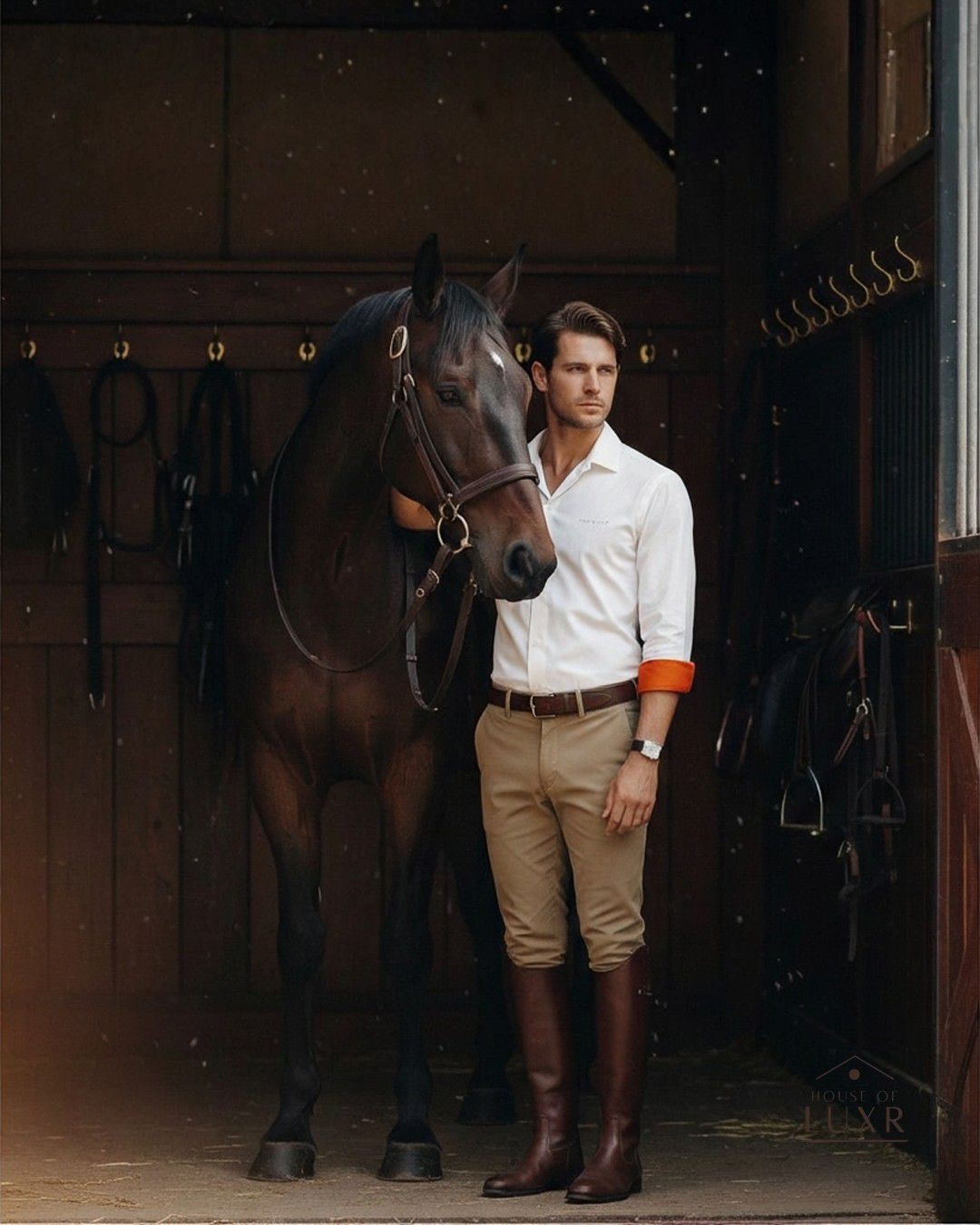 Unisex Shirt tailored in Italian Armani fabric 
- Off white (Full Sleeve)