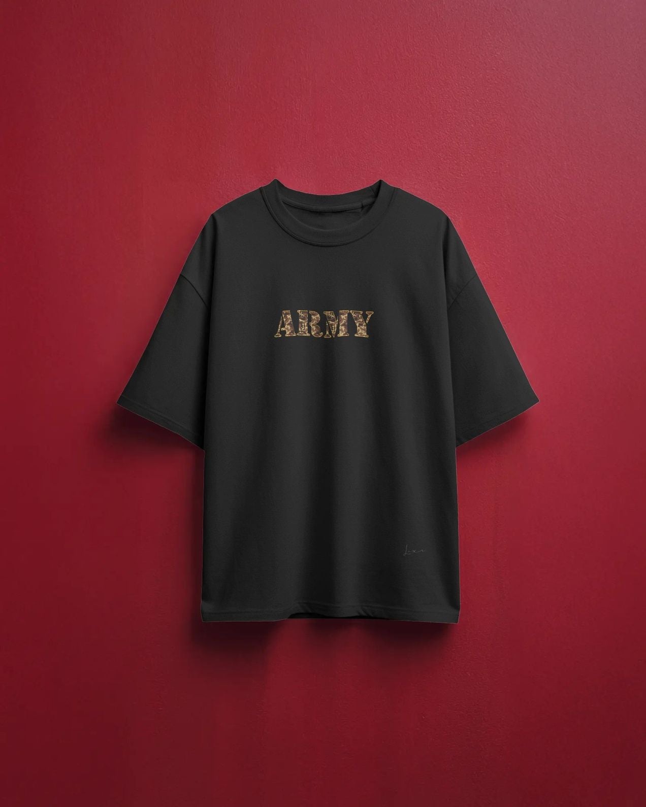 Army 2 Baggy Tshirt Black
