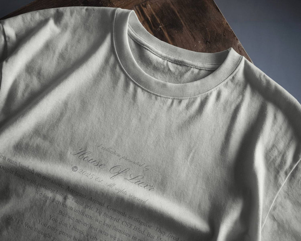 The Luxr chronicle - 26/11 Baggy Tshirt