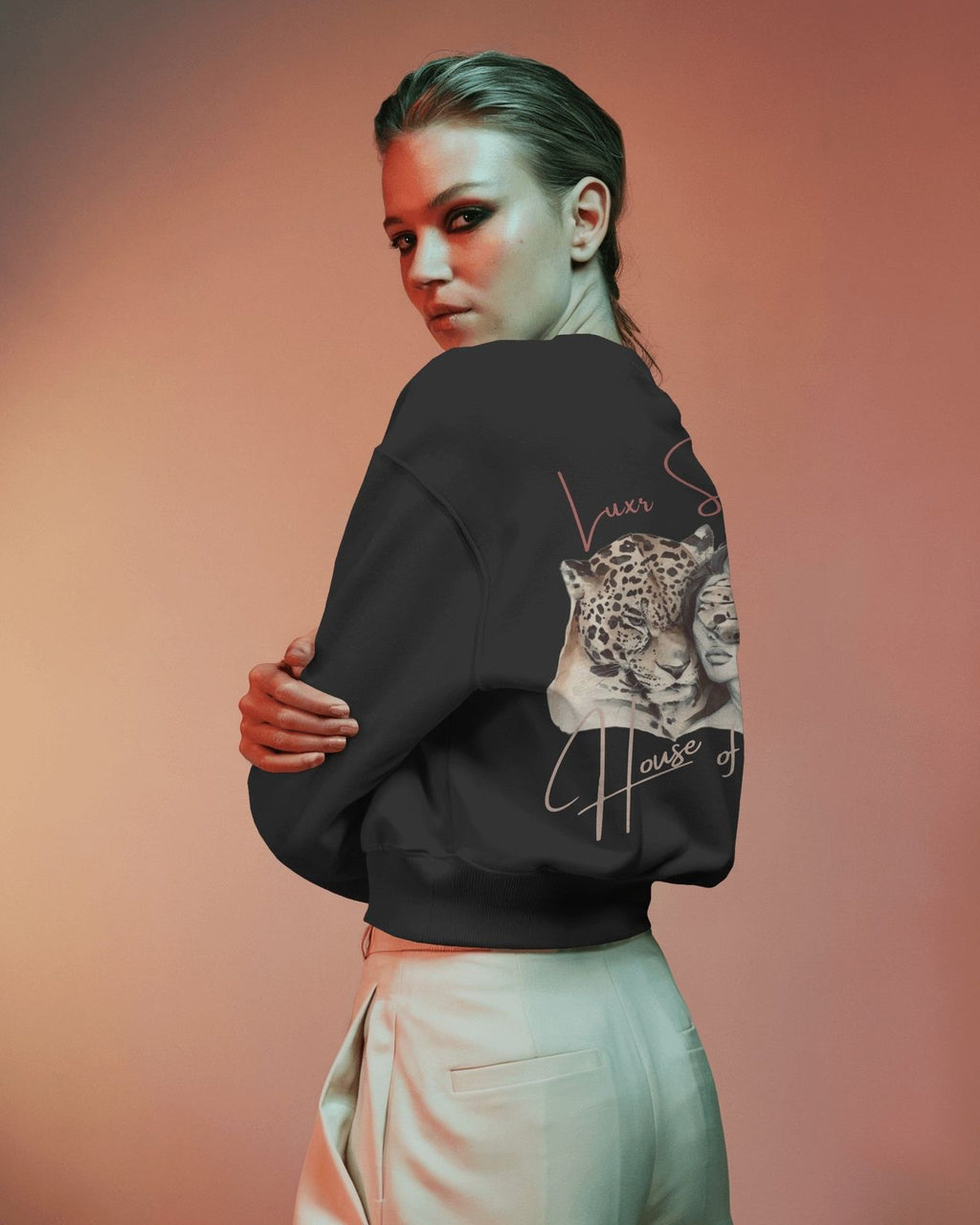 Fierce Romance Oversized Sweatshirt