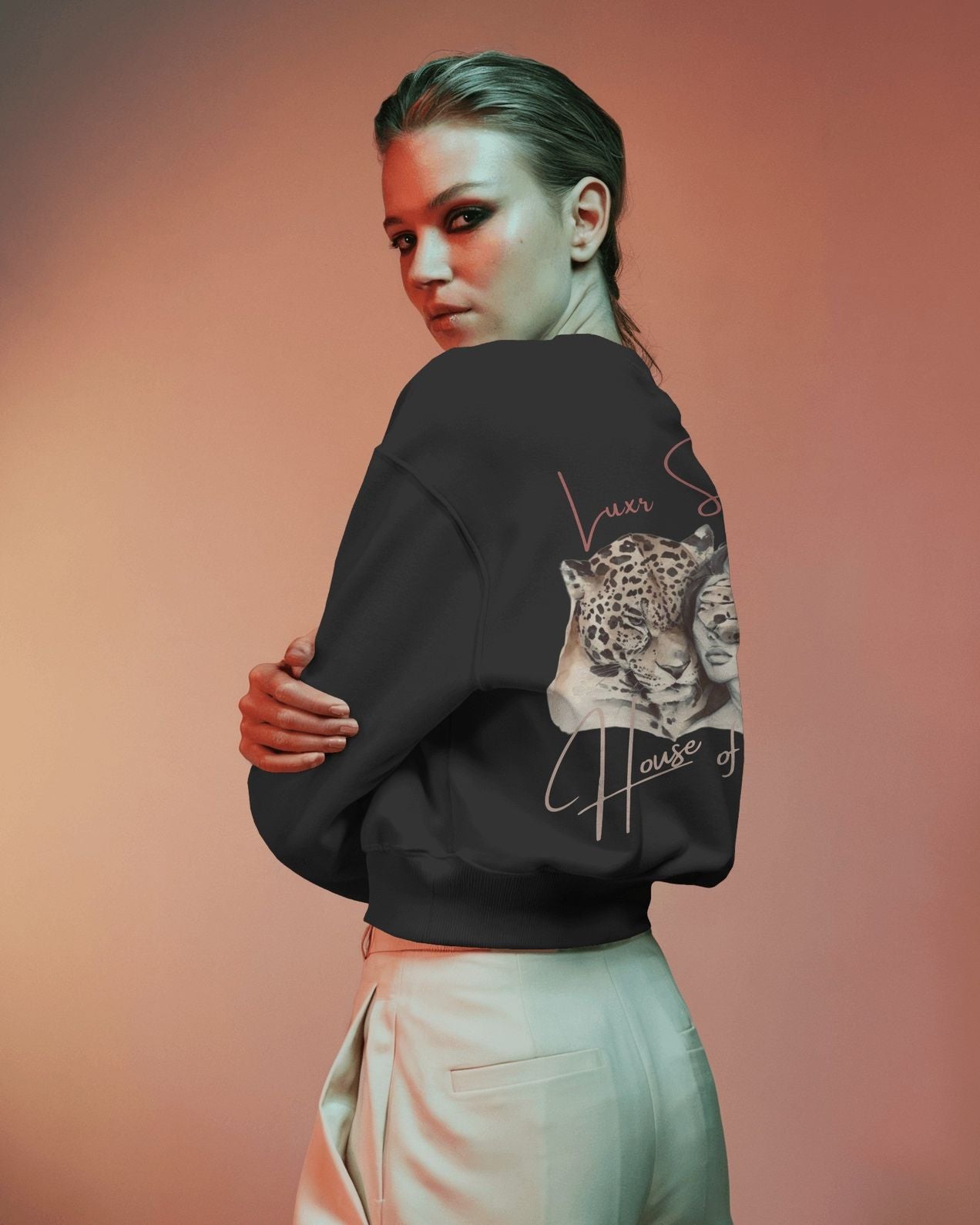 Fierce Romance Oversized Sweatshirt