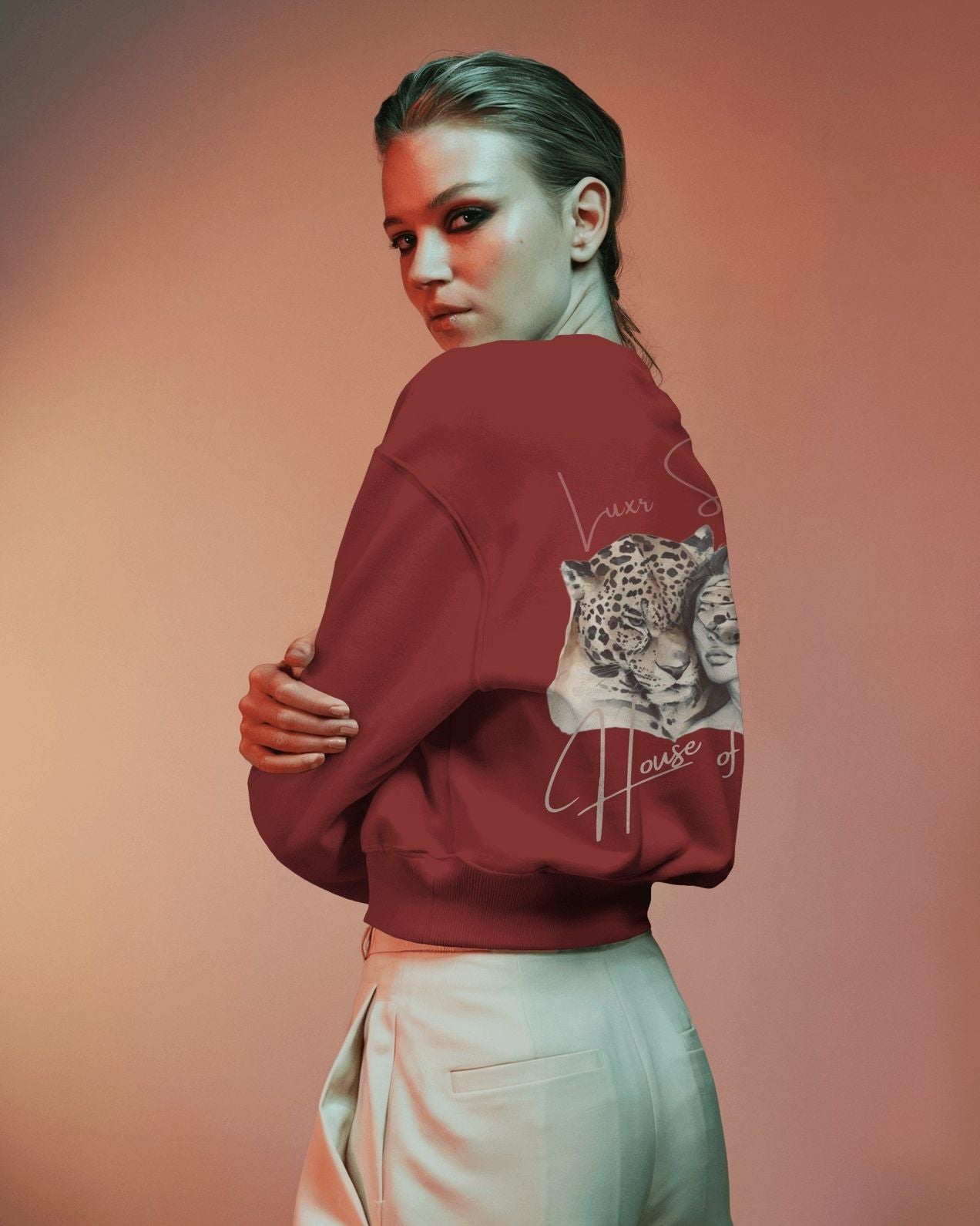 Fierce Romance Oversized Sweatshirt