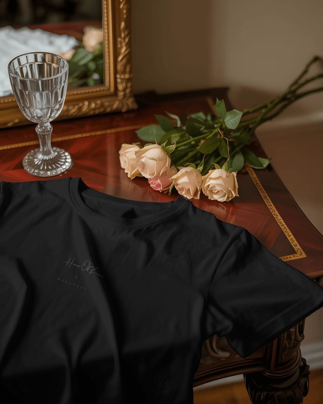 Dressage X Gallop Baggy Tshirt Black