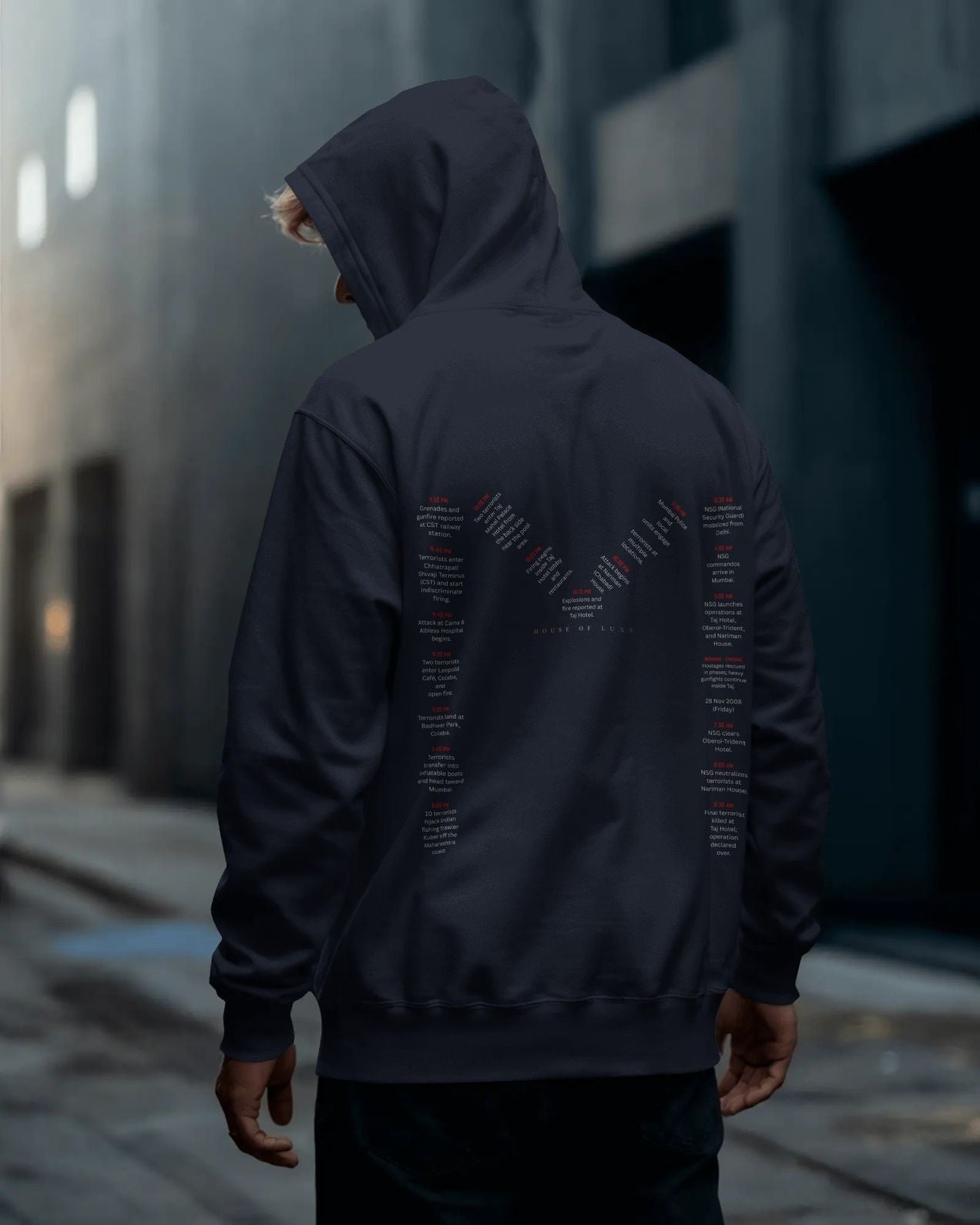 Mumbai - 26/11 Hoodie