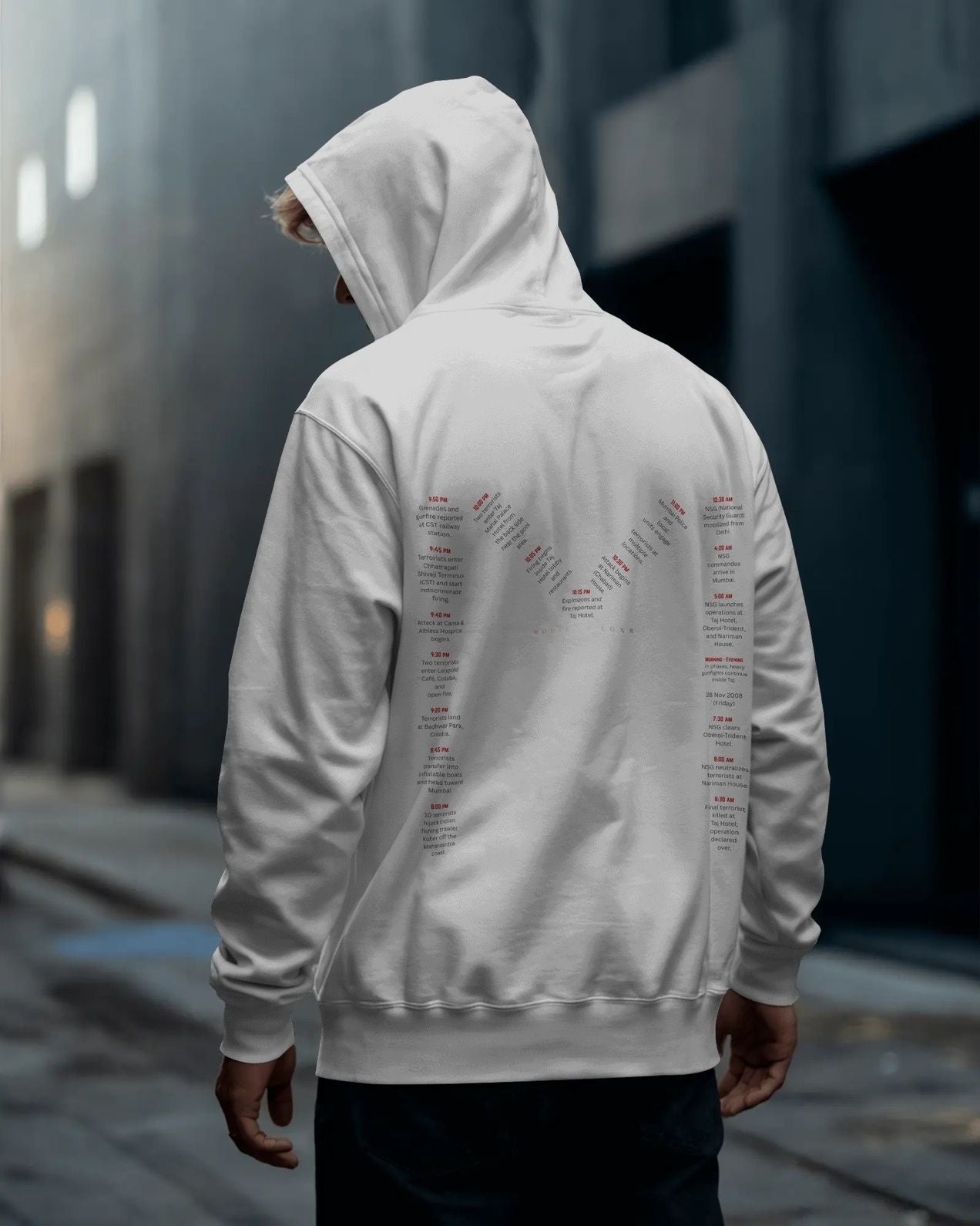 Mumbai - 26/11 Hoodie