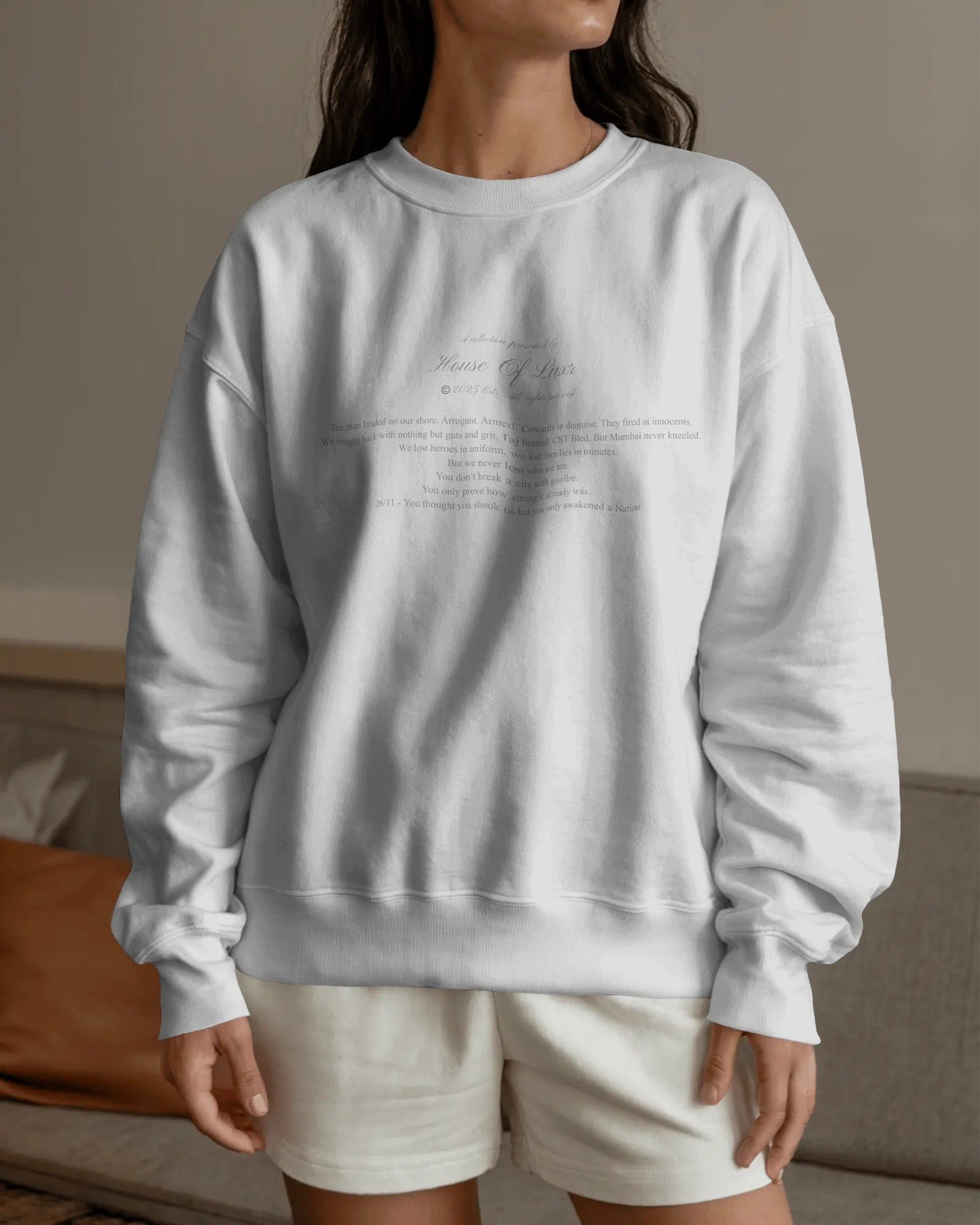 The Luxr Chronicle - 26/11 Sweatshirt