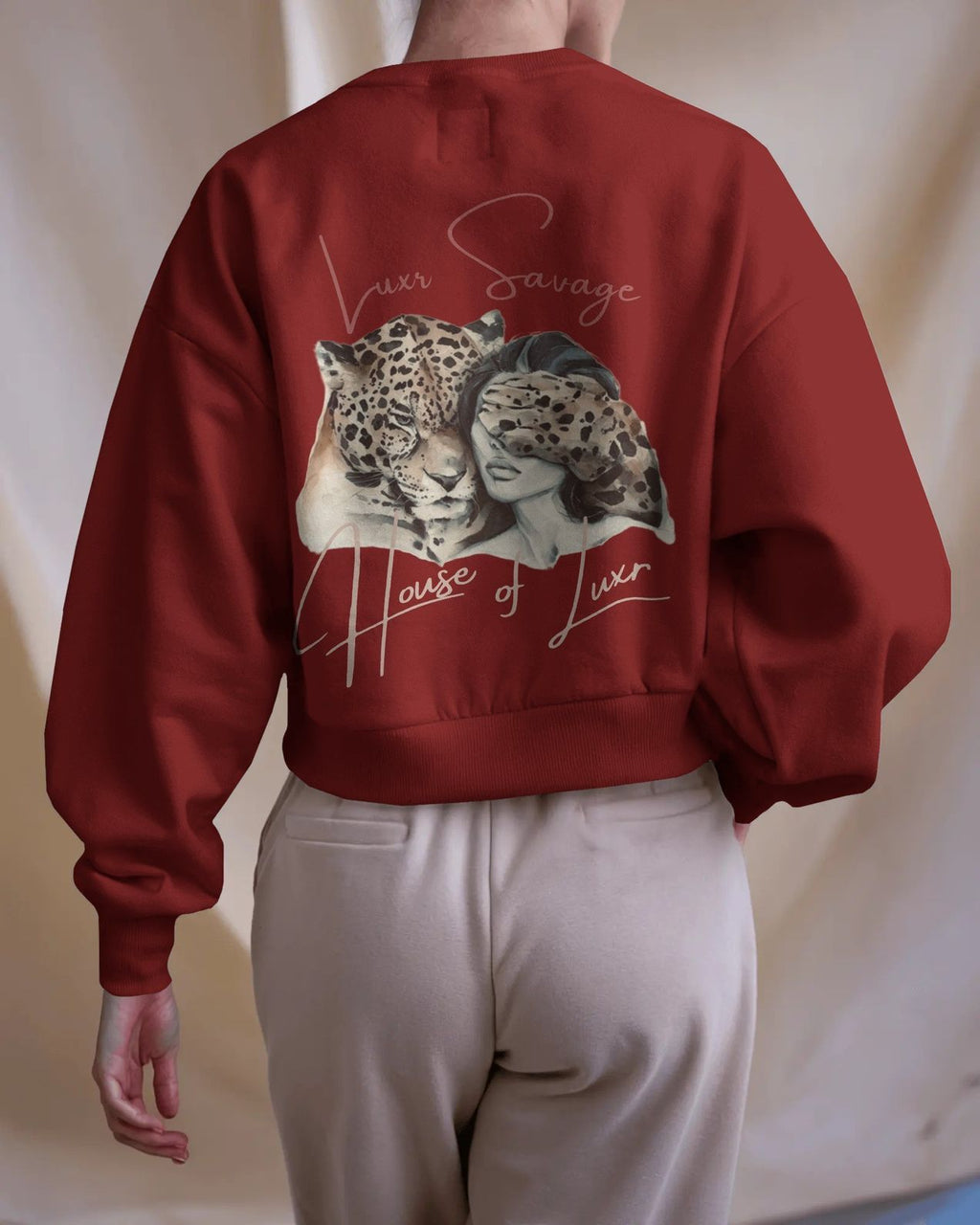 Fierce Romance Oversized Sweatshirt