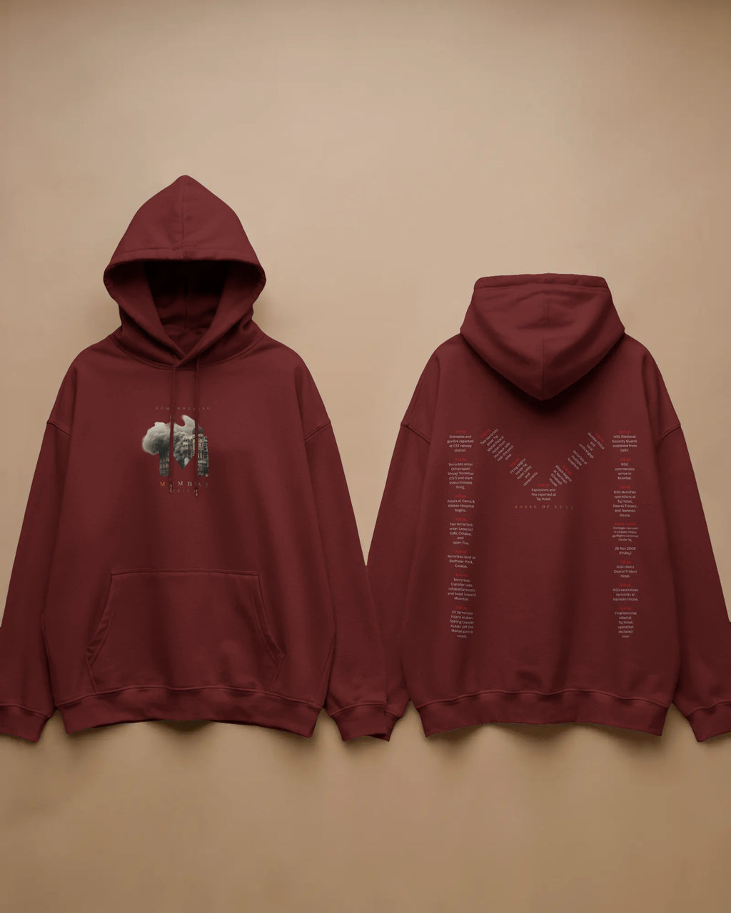 Mumbai - 26/11 Hoodie