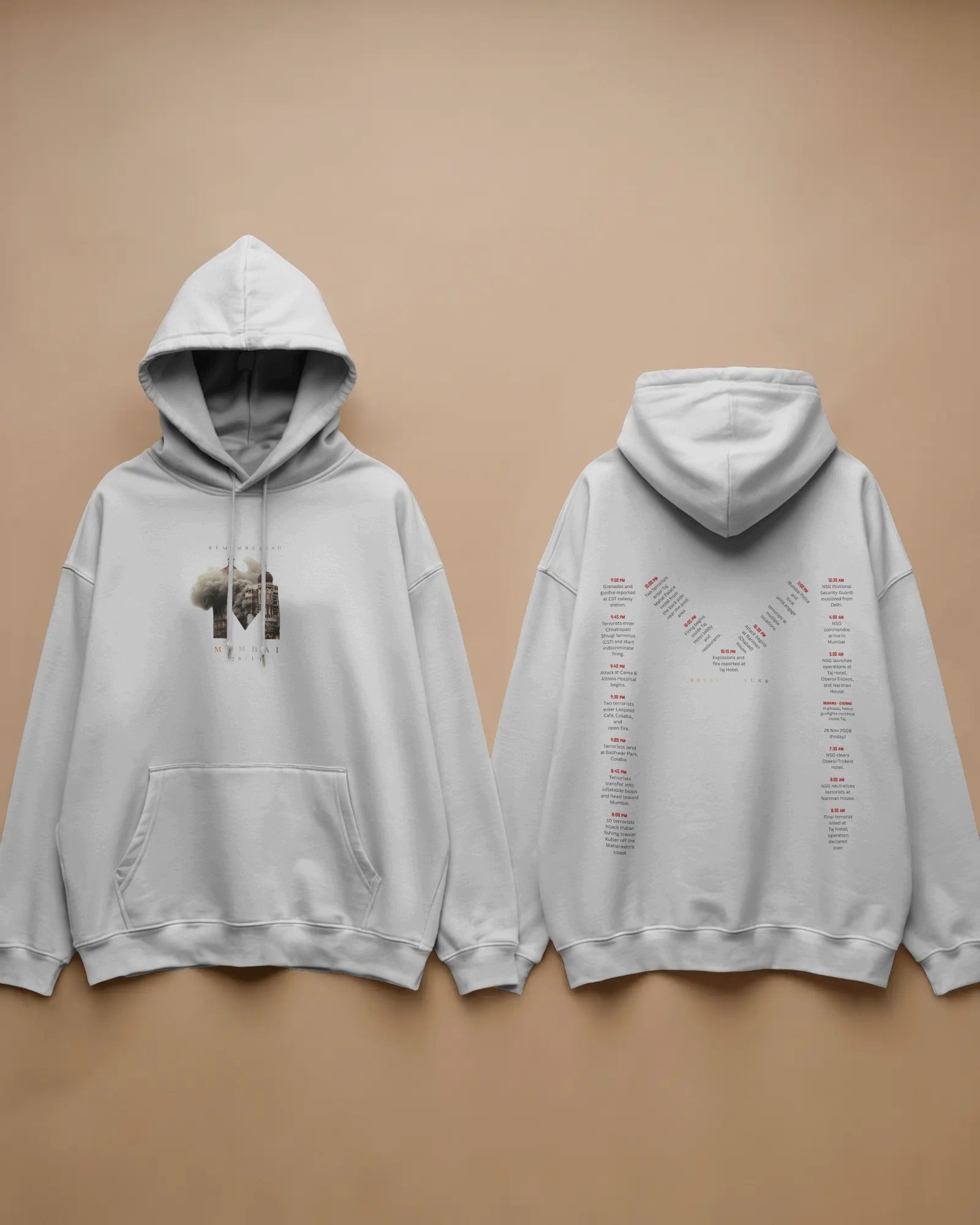 Mumbai - 26/11 Hoodie