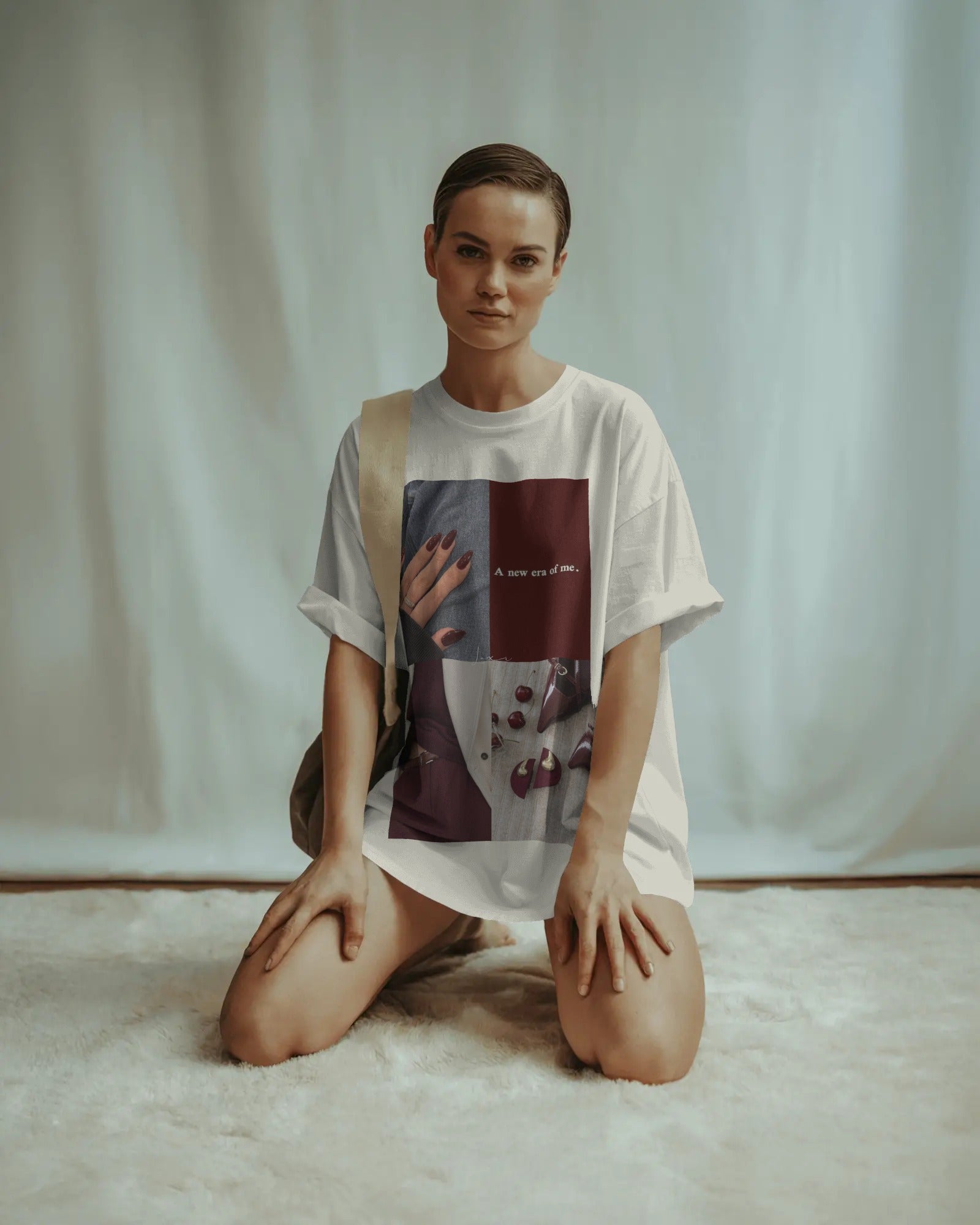 New Girl Era Baggy Tshirt Off White