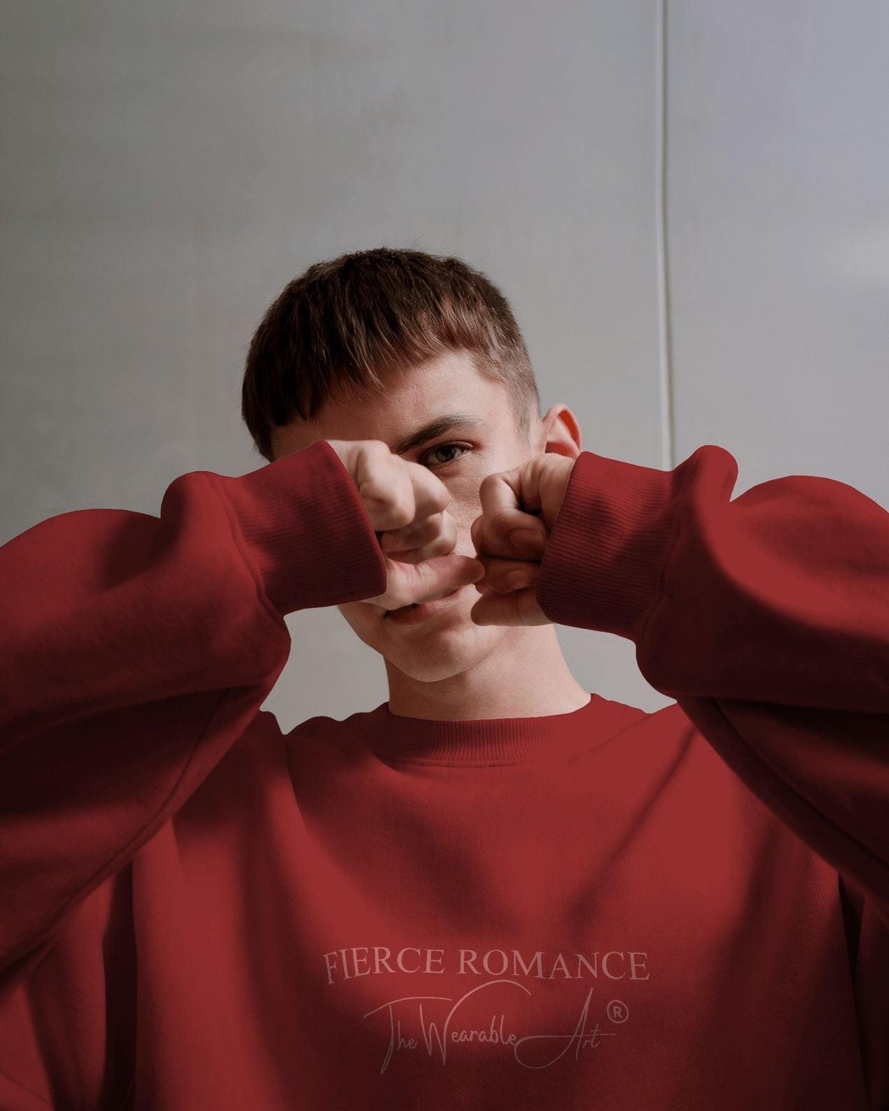Fierce Romance Oversized Sweatshirt